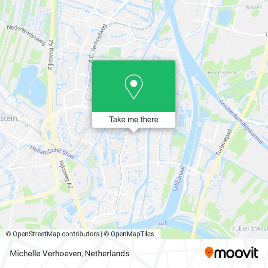 Michelle Verhoeven map