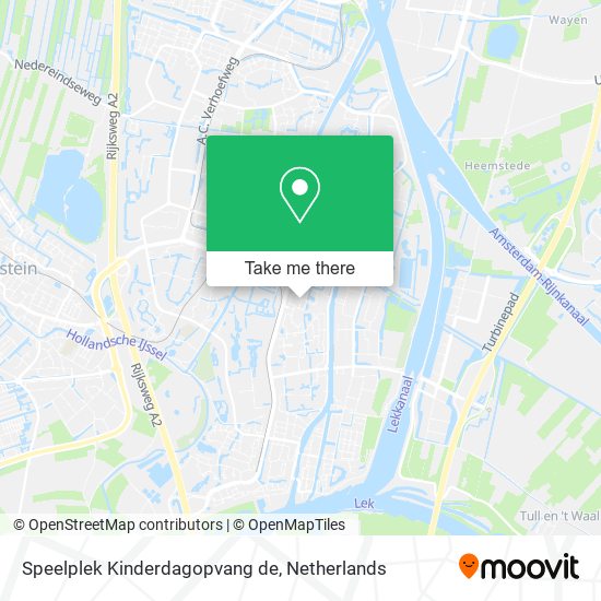 Speelplek Kinderdagopvang de map