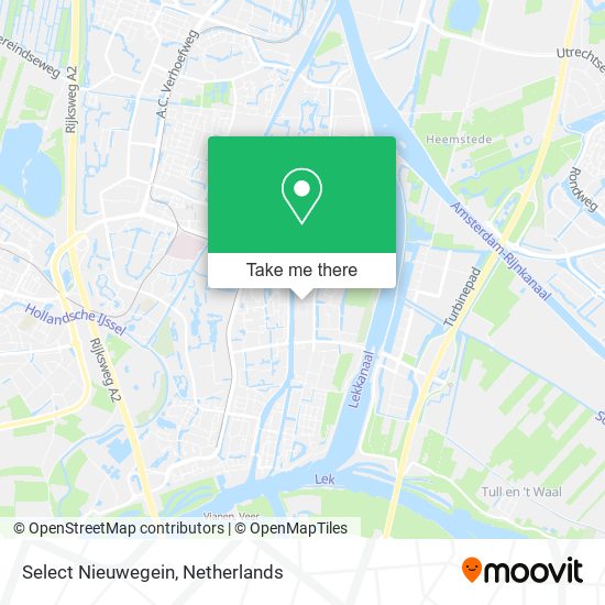 Select Nieuwegein Karte