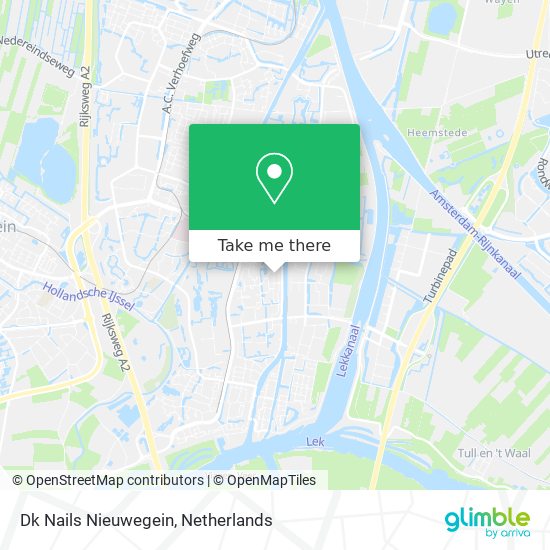 Dk Nails Nieuwegein map