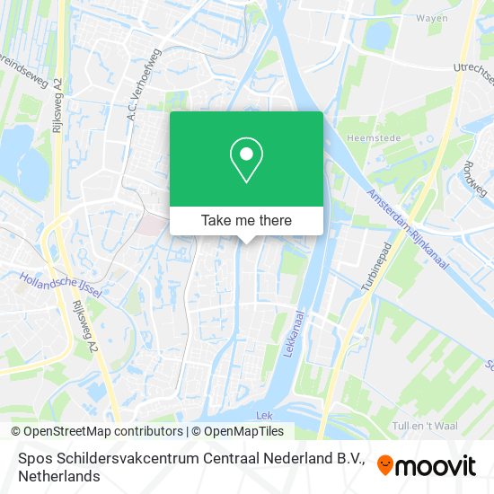 Spos Schildersvakcentrum Centraal Nederland B.V. map