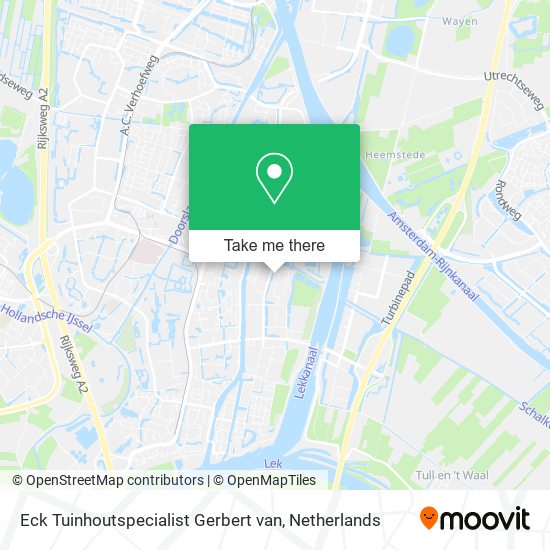 Eck Tuinhoutspecialist Gerbert van map