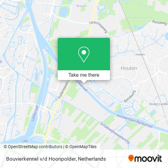 Bouvierkennel v/d Hoonpolder map