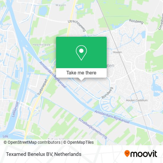 Texamed Benelux BV Karte