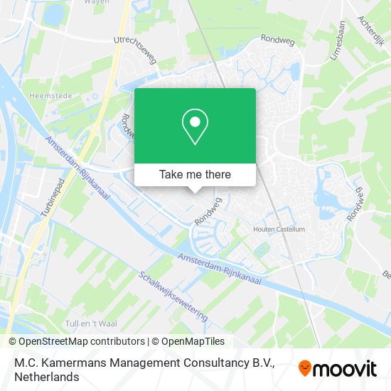 M.C. Kamermans Management Consultancy B.V. map