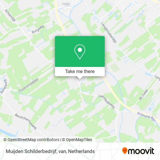 Muijden Schilderbedrijf, van Karte