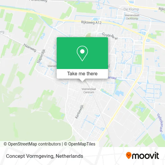 Concept Vormgeving map