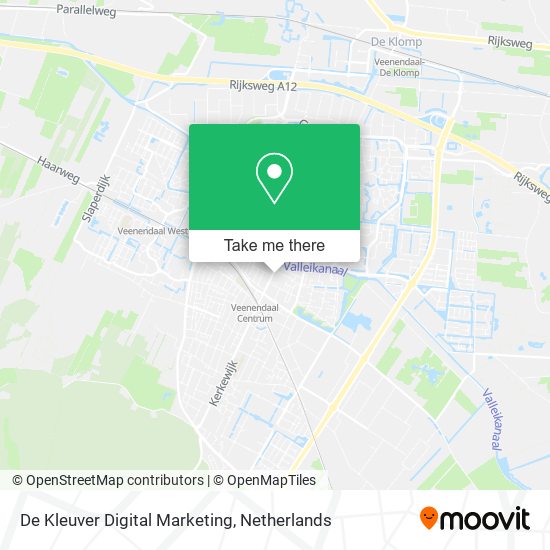 De Kleuver Digital Marketing Karte