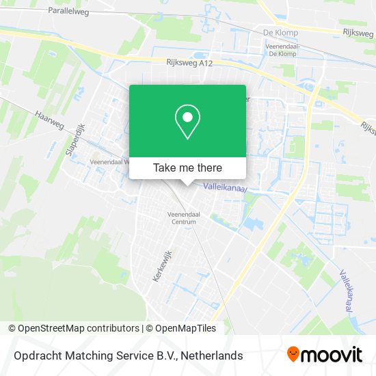 Opdracht Matching Service B.V. map