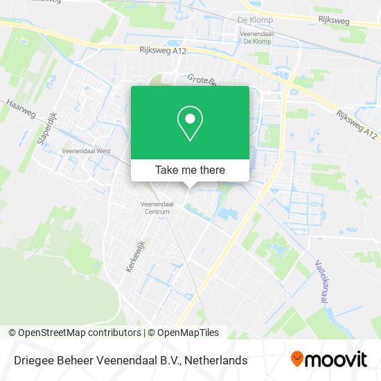 Driegee Beheer Veenendaal B.V. map