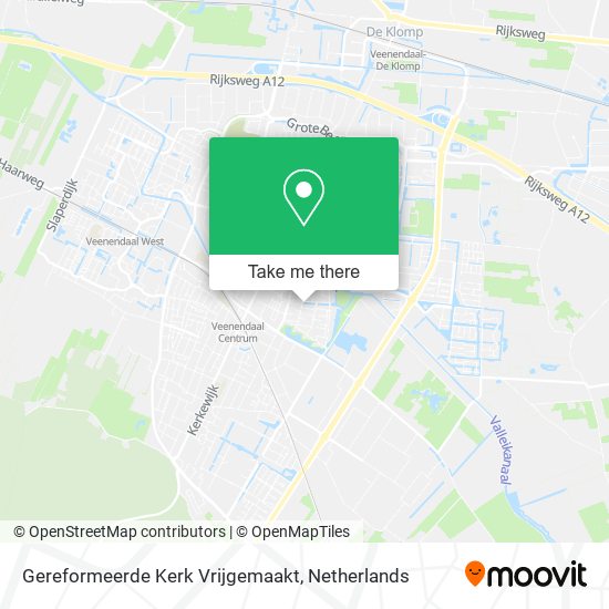 Gereformeerde Kerk Vrijgemaakt Karte