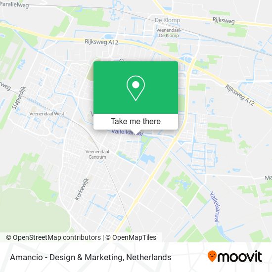 Amancio - Design & Marketing map