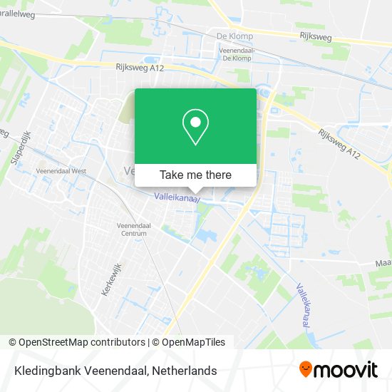 Kledingbank Veenendaal Karte