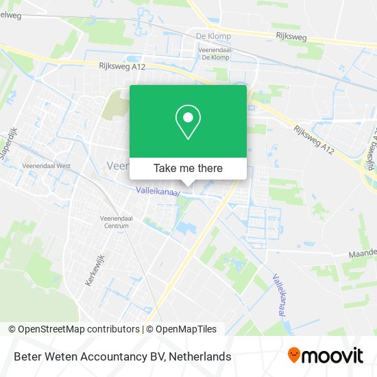 Beter Weten Accountancy BV map