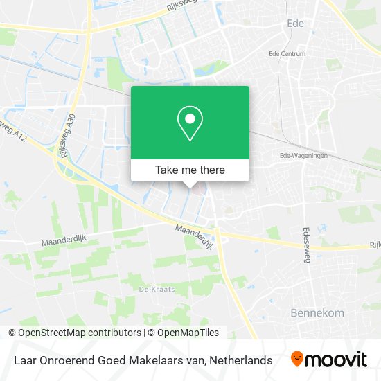 Laar Onroerend Goed Makelaars van map