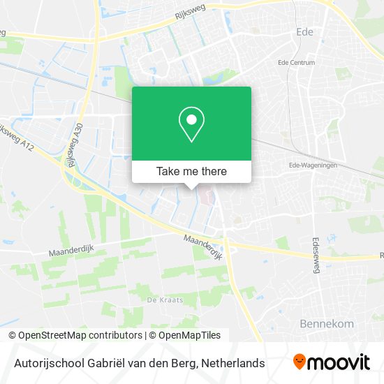 Autorijschool Gabriël van den Berg map