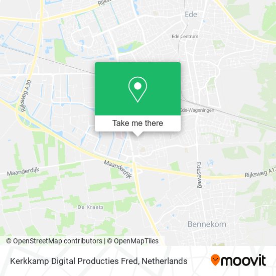 Kerkkamp Digital Producties Fred map