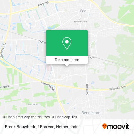 Brenk Bouwbedrijf Bas van map