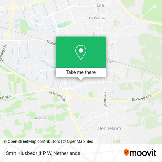 Smit Klusbedrijf P W map