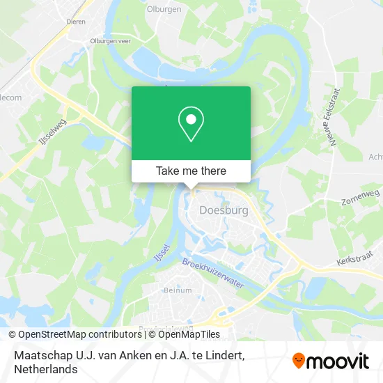 Maatschap U.J. van Anken en J.A. te Lindert map