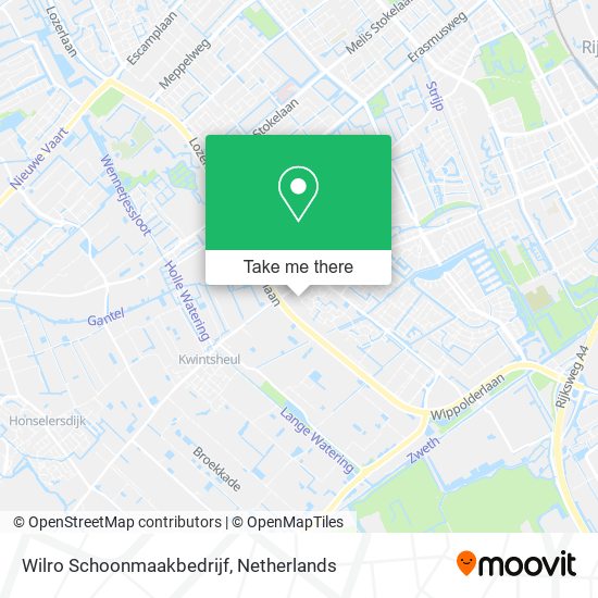 Wilro Schoonmaakbedrijf map