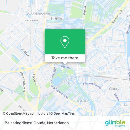 Belastingdienst Gouda Karte