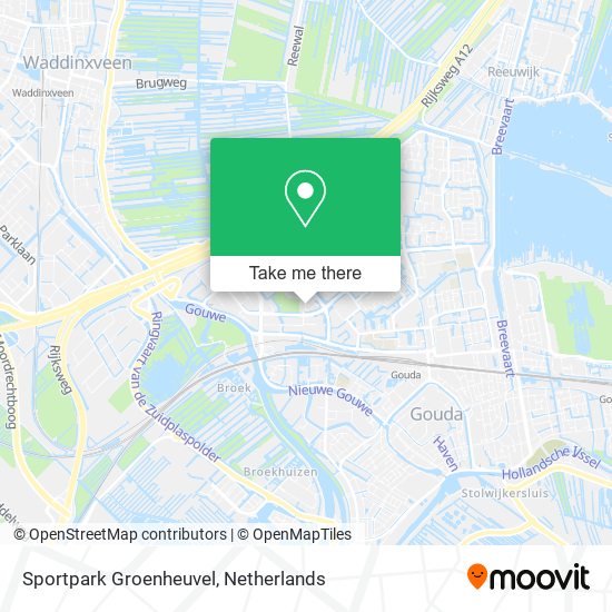 Sportpark Groenheuvel Karte