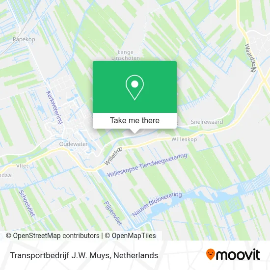 Transportbedrijf J.W. Muys Karte
