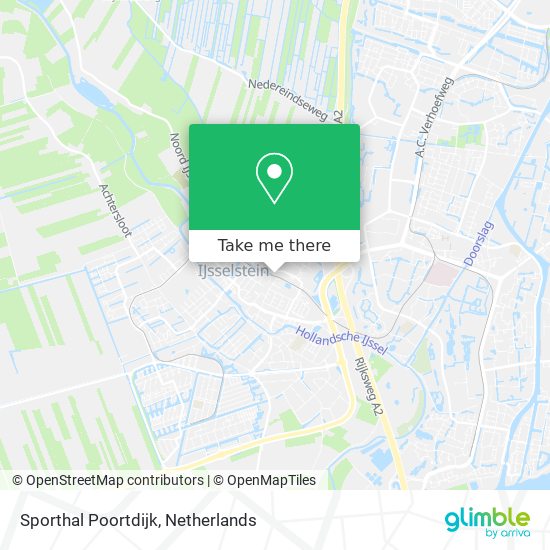Sporthal Poortdijk Karte