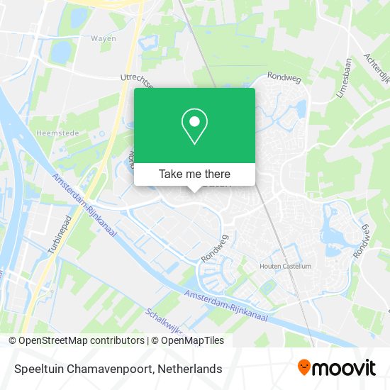 Speeltuin Chamavenpoort map