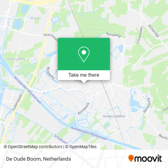 De Oude Boom map