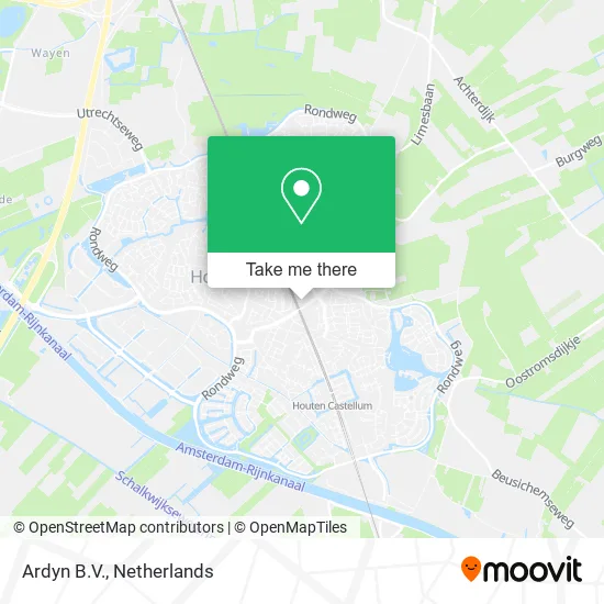 Ardyn B.V. map