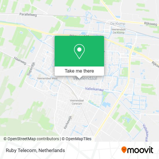 Ruby Telecom map