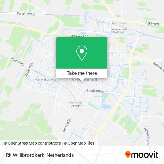 Rk Willibrordkerk map