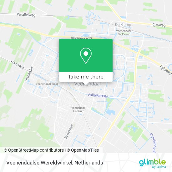 Veenendaalse Wereldwinkel Karte