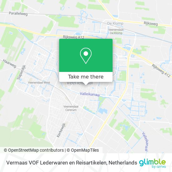 Vermaas VOF Lederwaren en Reisartikelen map