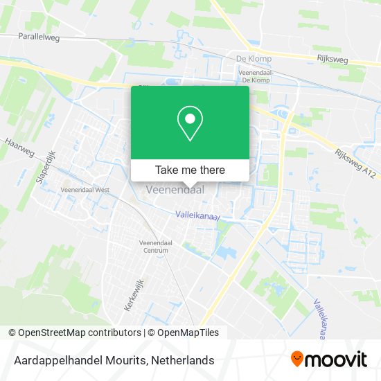 Aardappelhandel Mourits map