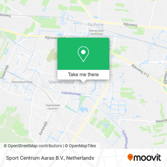 Sport Centrum Aaras B.V. map