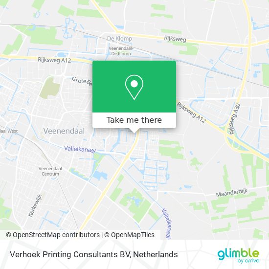 Verhoek Printing Consultants BV Karte