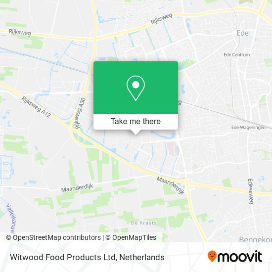 Witwood Food Products Ltd map