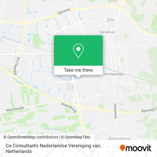 Ce Consultants Nederlandse Vereniging van Karte