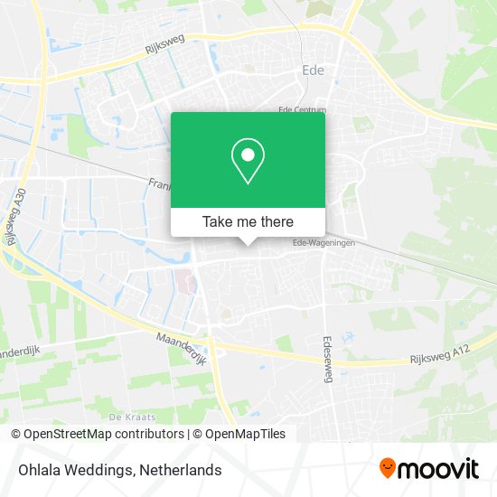 Ohlala Weddings map