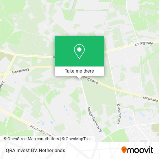 QRA Invest BV map