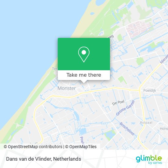 Dans van de Vlinder map