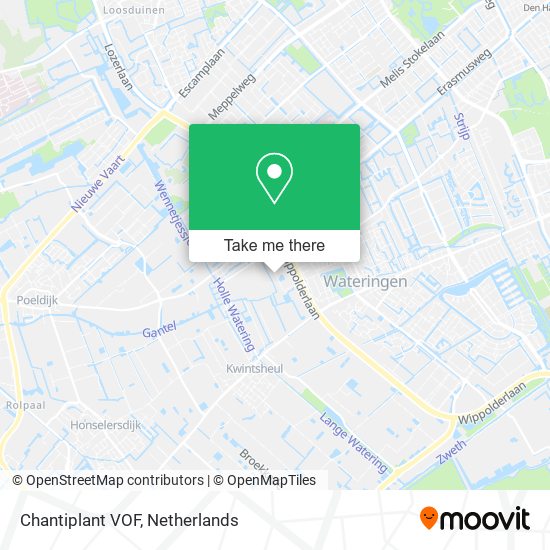 Chantiplant VOF map