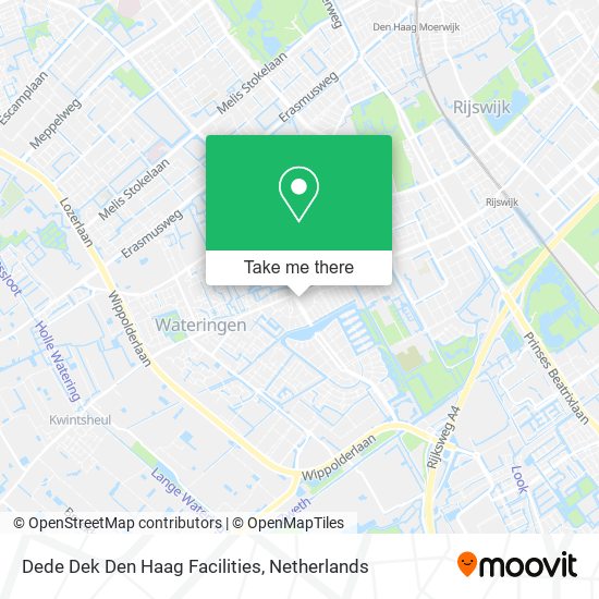 Dede Dek Den Haag Facilities Karte