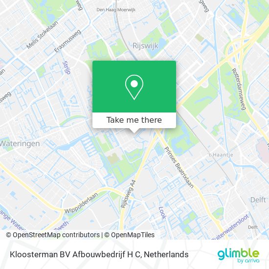 Kloosterman BV Afbouwbedrijf H C map