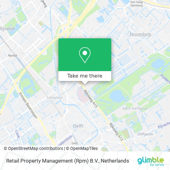 Retail Property Management (Rpm) B.V. map