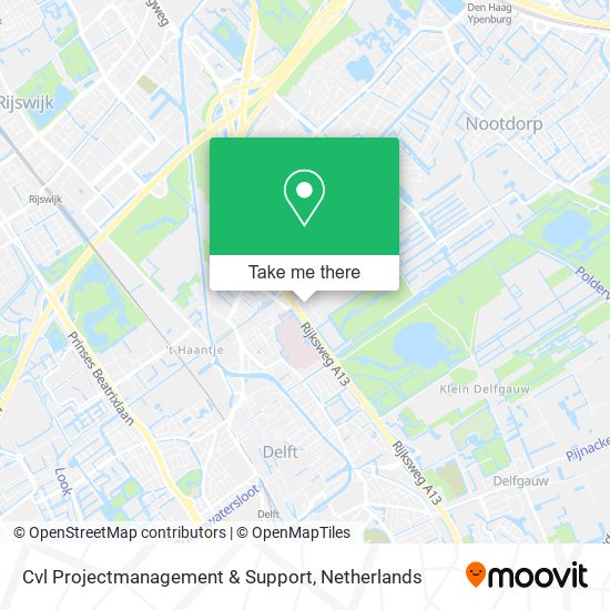 Cvl Projectmanagement & Support map