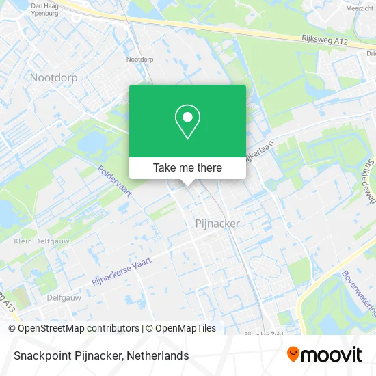 Snackpoint Pijnacker map